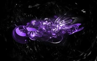 Purple Abstract HD Wallpaper 1080p Dock
