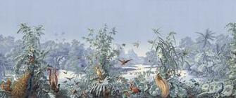 Sybaritic Spaces The Wait Is Over Digital Chinoiserie Wallpaper