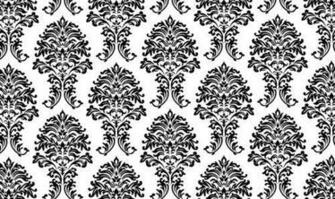Vintage Black And White Wallpaper Mi Casa Vector
