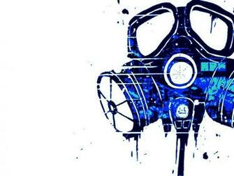 Gas Masks Spray Paint