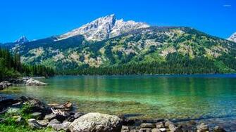 Teton Range Wallpaper Nature