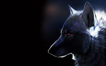 Wolf Artwork Wallpaper