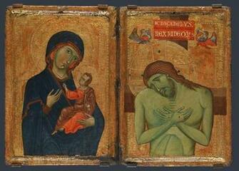 Umbrian Diptych A Italian Renaissance Art Wallpaper Picture
