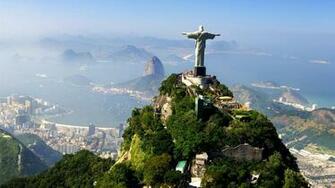 Christ The Redeemer Rio Brazil Nature Wallpaper HD
