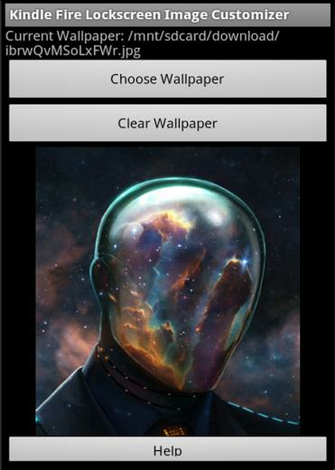 Kindle Fire Lock Screen Image Changer