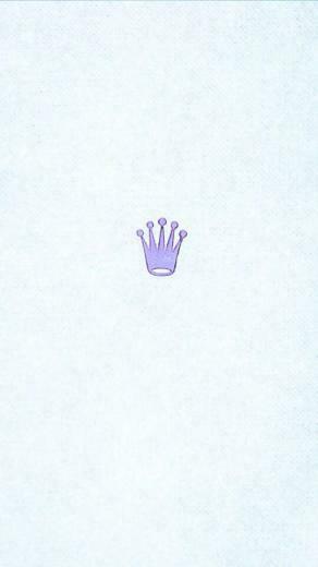 Blue Vintage Rolex Crown Wallpaper For Apple iPhone 5s P