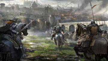 Knight Castle Siege Medieval Battle Fantasy 4k Wallpaper