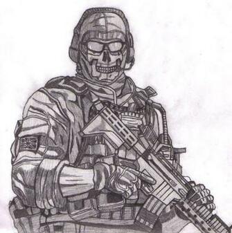 Mw2 Ghost Wallpaper Background For Desktops Ta P