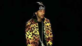 Nipsey Hussle Gangsta Rapper Rap Hip Hop Wallpaper