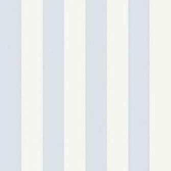 Cole And Son Striped Wallpaper In Pale Blue