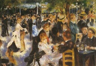 These Impressionism Like Wallpaper Above Or