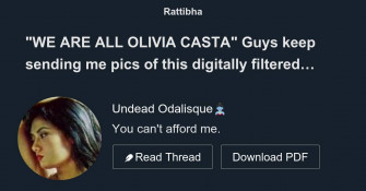 We Are All Olivia Casta Guys Keep Sending Me Pics Of This