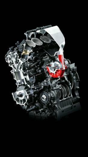 Kawasaki H2r Engine