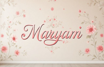 Maryam Name Wallpaper