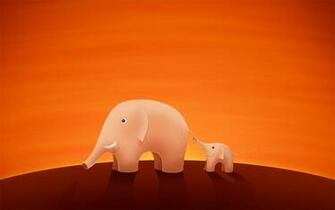 HD Desktop Wallpaper Cartoon Elephant High Definition