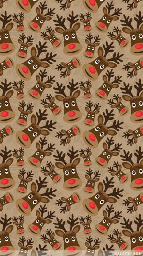 Cute Reindeer Wallpaper iPhone