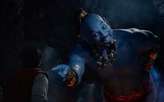 Will Smith As Genie In Aladdin Movie
