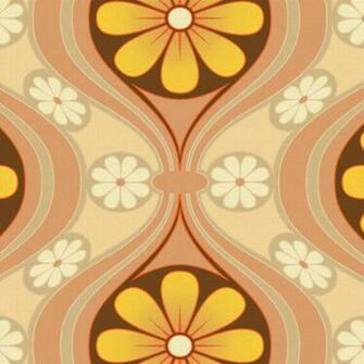 Retro 1960s Wallpaper Mod Generation Daisy Bradbury