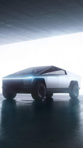 Tesla Cybertruck iPhone Wallpaper