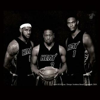 iPad Wod Miami Heat S Three Kings Wallpaper