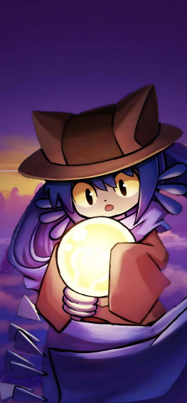 Oneshot Game Protagonist Holding Light G6f72kffwgzgla83 Wallpaper