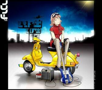 Flcl The Vespa Girl Es By Fox Orian