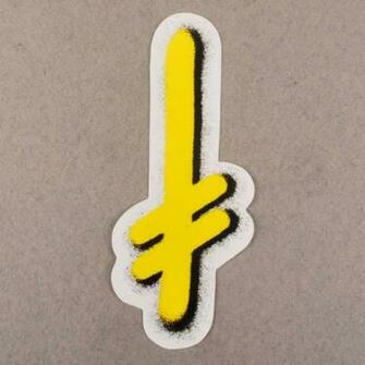 Deathwish Skateboards Gang Logo Skateboard Sticker Assorted P17015