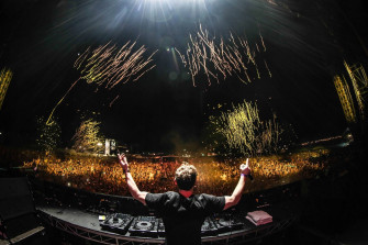 Night Music Fireworks Dj Event Hardwell Robbert Van