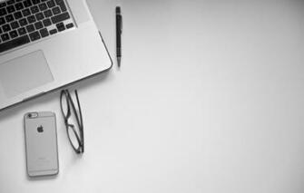 Wallpaper iPhone Glasses Laptop Mac Pen