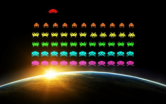 Space Invaders Wallpaper