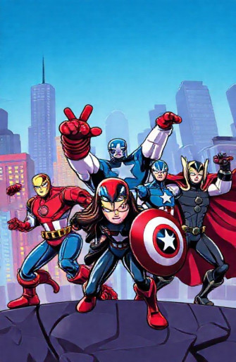 Avengers Cartoon Wallpaper