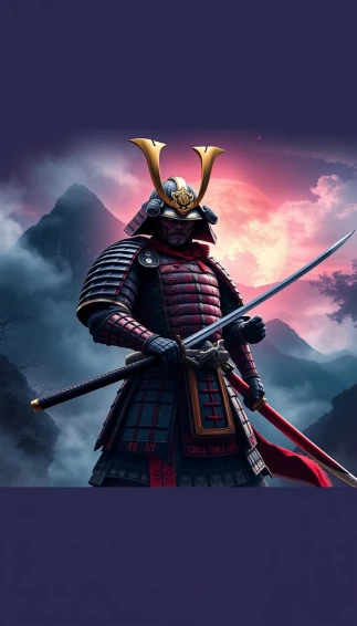 Samurai Phone Wallpaper