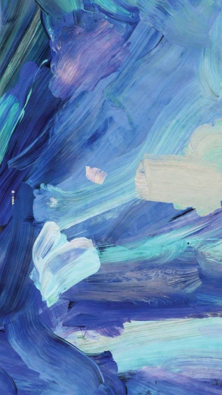 Discovering The Beauty Of Blue Art Wallpaper