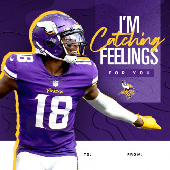 Valentines Minnesota Vikings