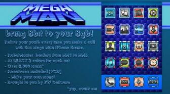 Mega Man iPhone Theme By Nokadota