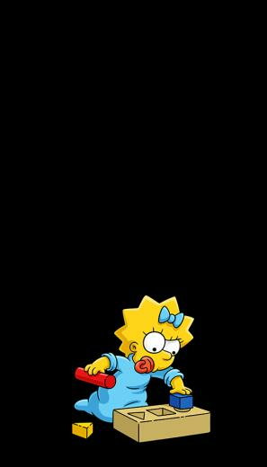 Keyanna On Background Simpson Wallpaper iPhone The
