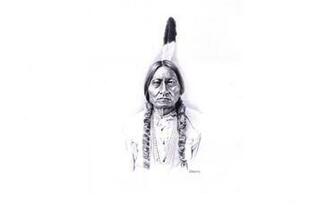 Wallpaper The Leader Tatanka Iyotake Sitting Bull Tribe Dakota
