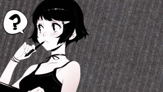 Black Anime Wallpaper
