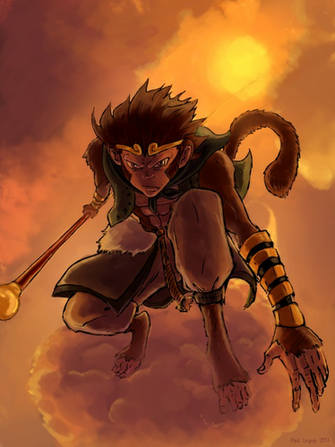 Monkey King By Lv Simian