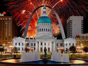 Desktop Wallpaper Other Background Fireworks Display St Louis