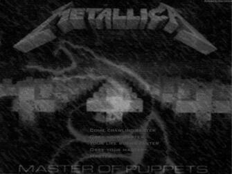 Metallica Master Of Puppets Wallpaper