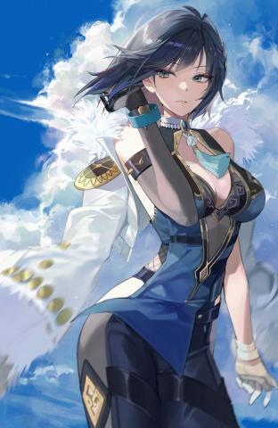Yelan Genshin Impact Zerochan Anime Image Board