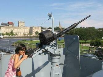 Uss North Carolina Adam Gun Photo