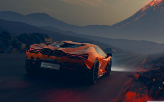 Lamborghini Revuelto Hybrid Sports Car Ultra HD Desktop Background