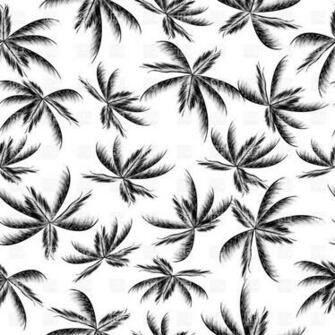 Palm Tree Leaf Seamless Pattern Background Textures Abstract