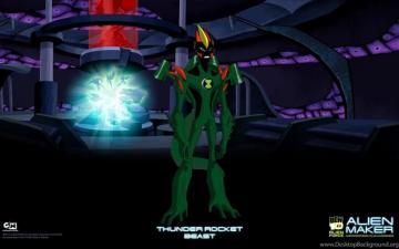 Swampfire Ben Alien Force Wallpaper Desktop