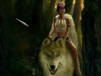 Princess Mononoke Wallpaper Goddess
