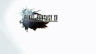 Final Fantasy Xv Logo Wallpaper By Tennistensai