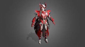 Blood Raven X Suit 3d Model By Dflex