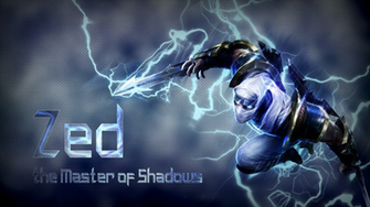 Shockblade Zed Fan Art League Of Legends Wallpaper